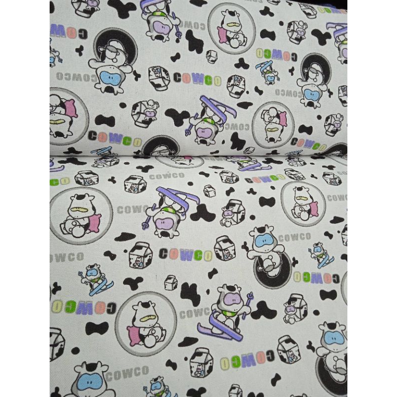 BAHAN KAIN KANVAS PREMIUM IMPORT MOTIF KARAKTER