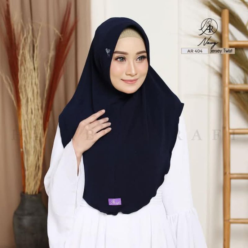 AR 404 dan AR 416  HIJAB BERGO SIMPEL DAILY BY ARRAFI ORI