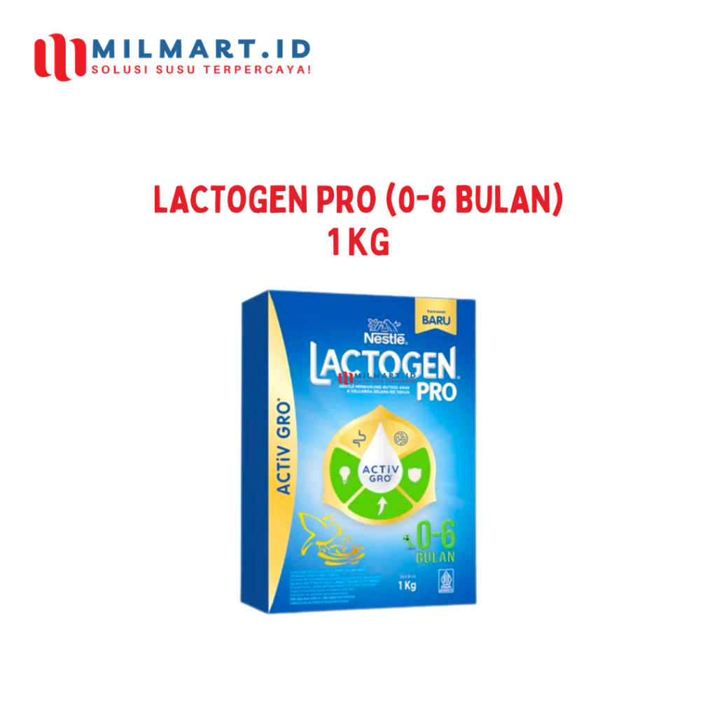 NESTLE LACTOGEN 1 1 KG SUSU FORMULA BAYI 1000 G SUSU BUBUK KOTAK