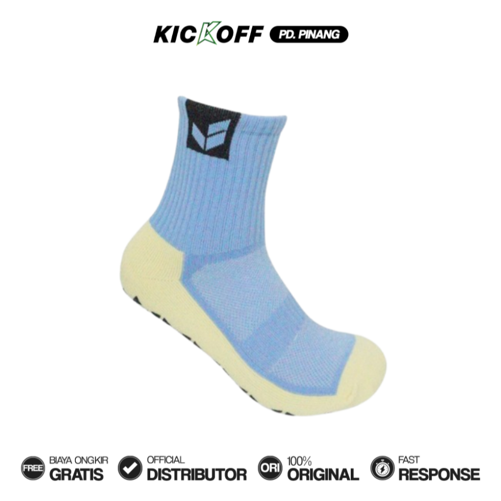 KAOS KAKI SEPAK BOLA / KAOS KAKI FUTSAL JTZ ELITE - BIRU MUDA