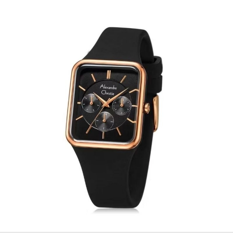 Jam Tangan Alexandre Christie Wanita Model Kotak AC 2744