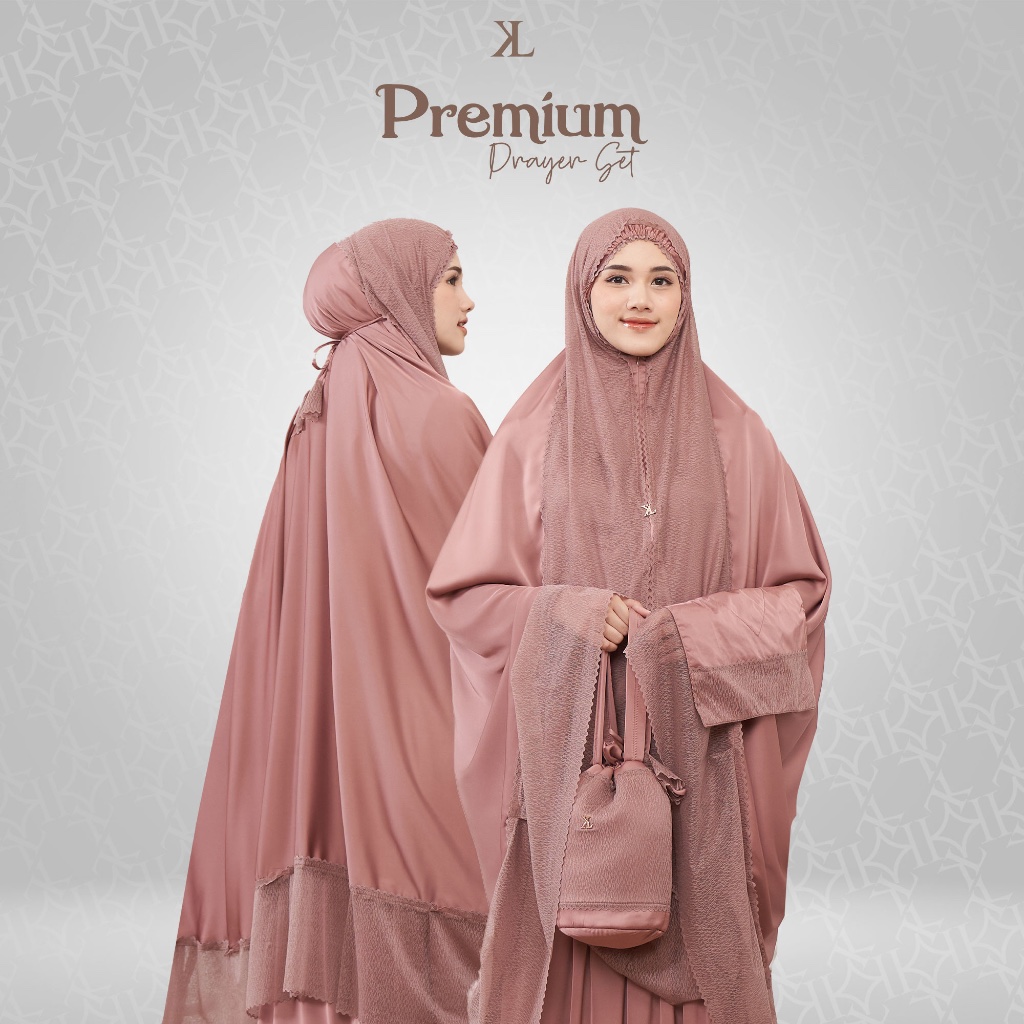 [READYYY] Kallia Label Premium Prayer Set by Kallia Mukena Mahar Packaging with Box