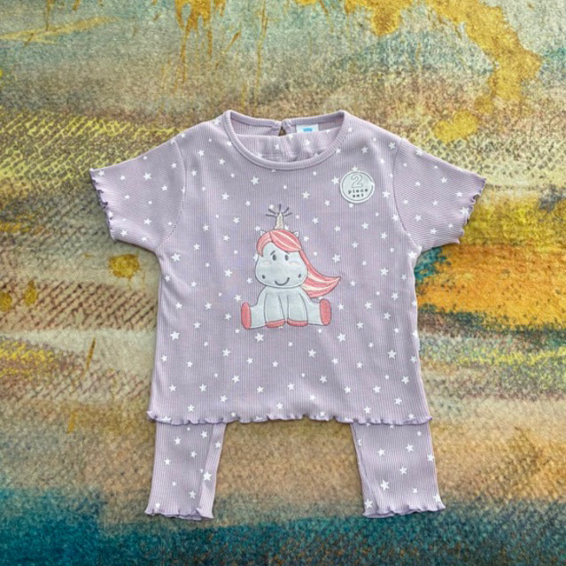 Setelan Baju Bayi Perempuan Original Pipiniko