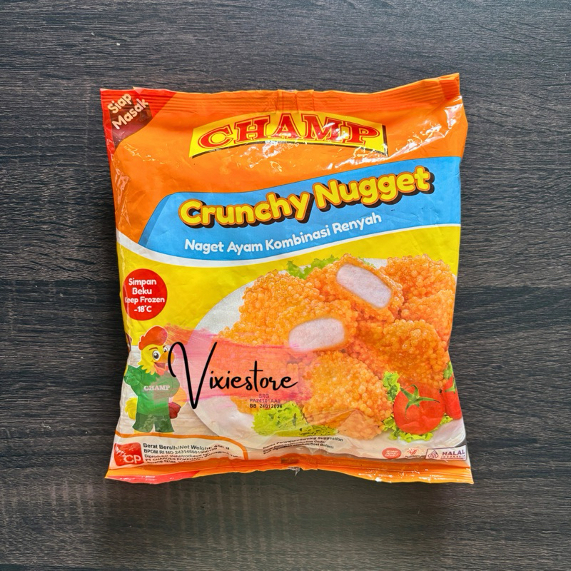 

Champ Crunchy Chicken Nugget 450gr