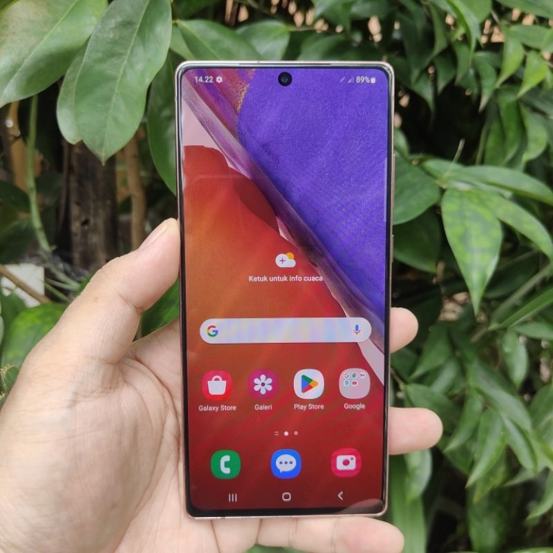 Samsung Galaxy Note 20 4G (Mystic Bronze) 256GB Fullset Normal