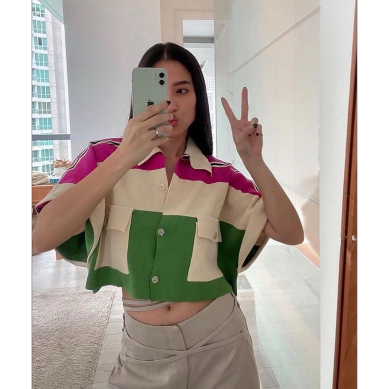 3MONGKIS x CISSYLIA - Square Pocket Tops