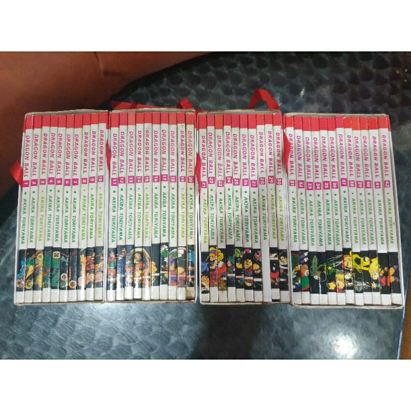 Komik Dragon Ball Box Set tamat 1- 42 list merah Kolpri mulus