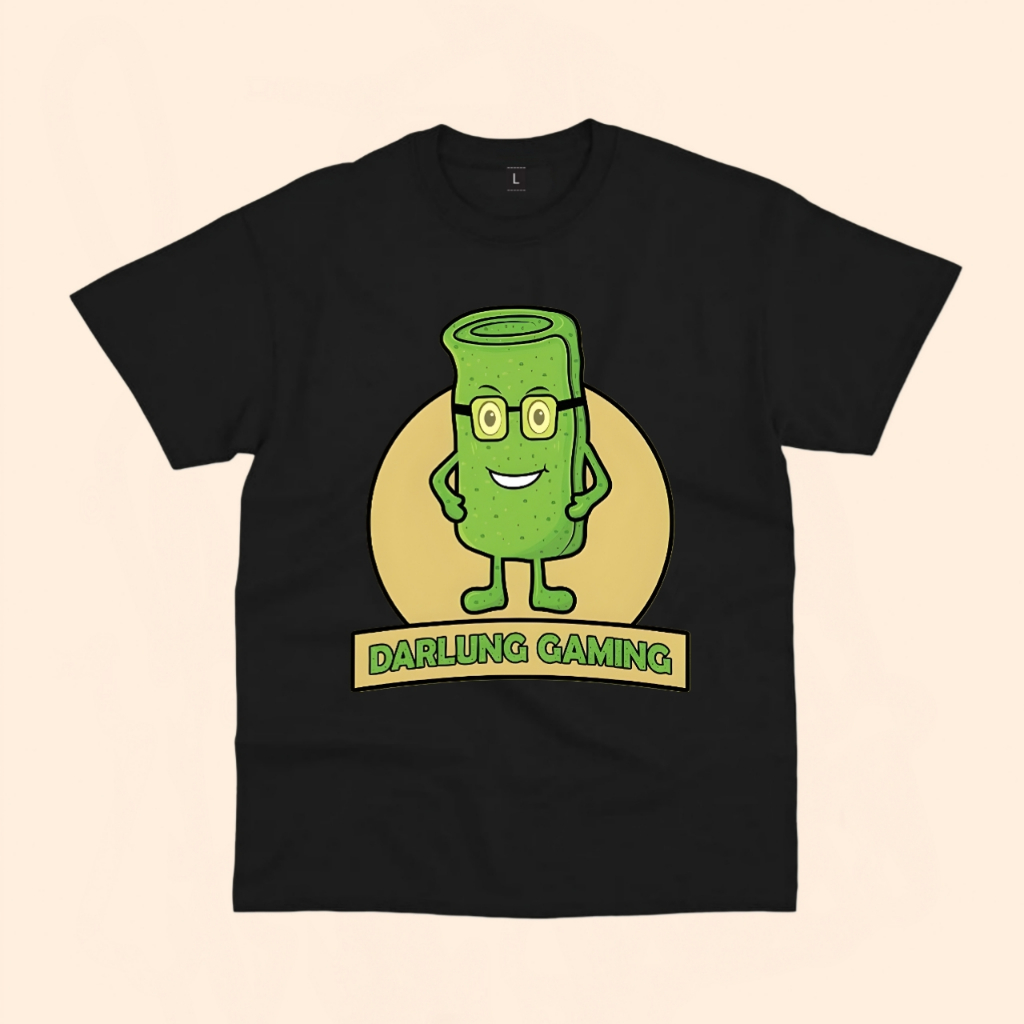 Baju Kaos anak darlung gaming free cetak nama