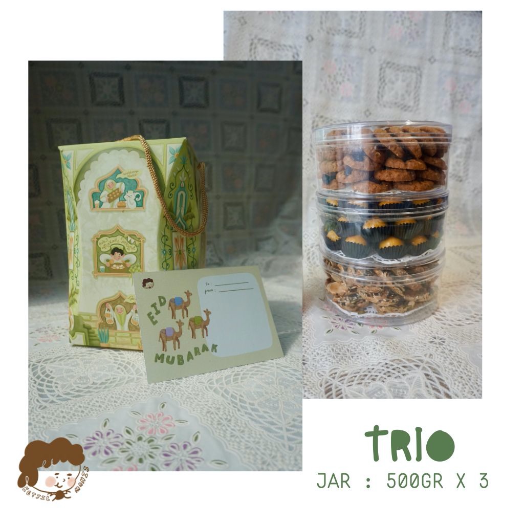 

(Trio) Ketjil Manis - Hampers Lebaran Hampers Kue Lebaran Enak Hampers Ramadan Kue Kering