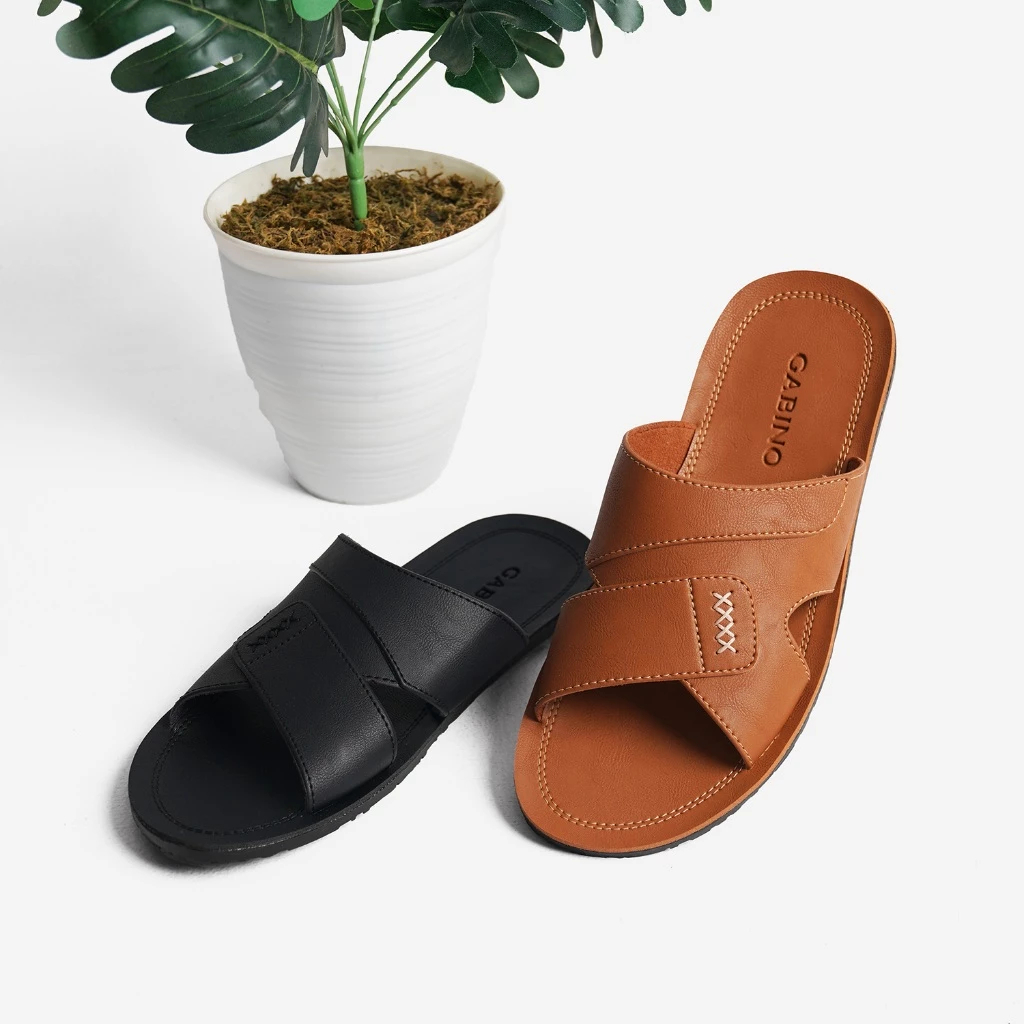 Gabino Sandal Pria Slip On Casual Raka