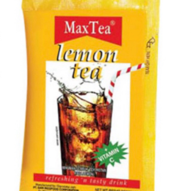 

max tea lemon tea saset