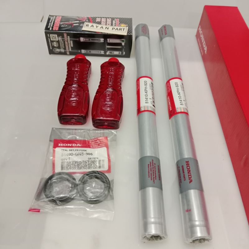As shock depan + Seal + Oli Honda CS1 CS1 CS1 As shock 2pcs original
