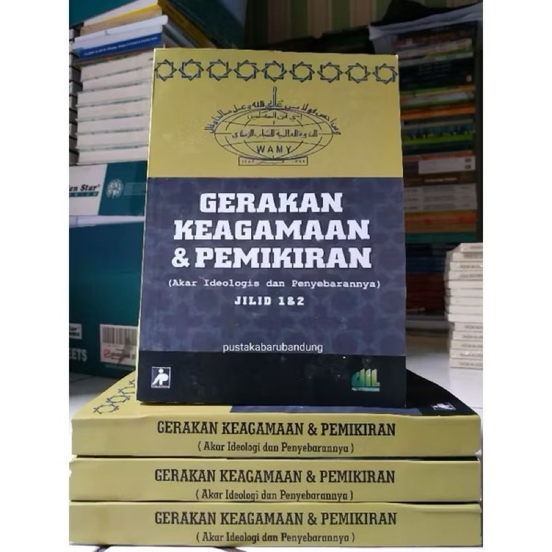 Buku Gerakan Keagamaan Dan Pemikiran Lengkap 2 Jilid Edisi Revisi Terbaru by Wamy