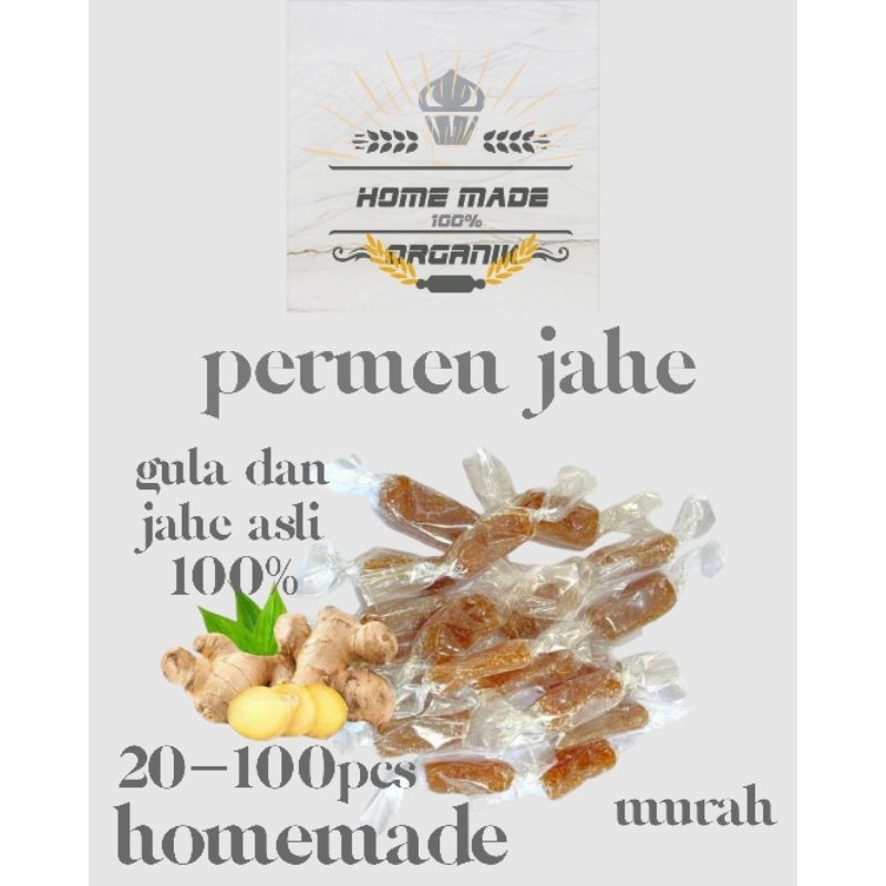 

murah permen jahe gula asli 100%~20–100pcs homemade
