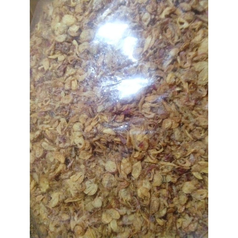 

Bawang Merah Goreng Asli Brebes(2) Grade(B) Wangi Dan Renyah 1kg