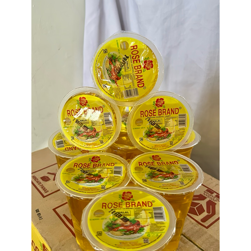 

Minyak Goreng Rose Brand Cup 220ml 1 Dus isi 48 pcs
