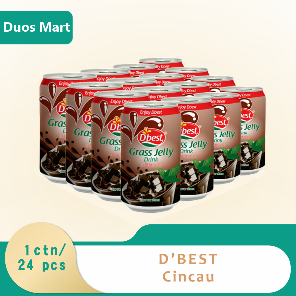 

D'best Minuman Kaleng Cincau 320ml (1karton / 24 pcs)