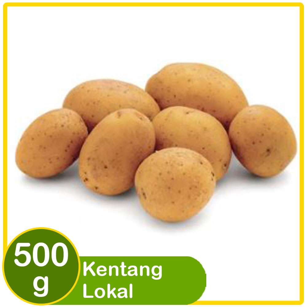 

Kentang Lokal 500g – Segar, Berkualitas, & Serbaguna!