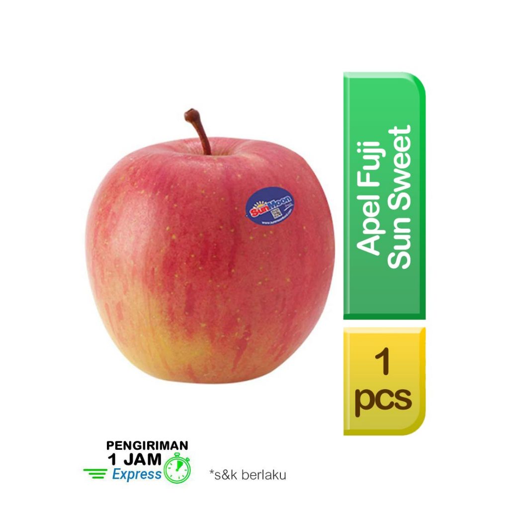 

Apel Fuji Sun Sweet – Segar, Manis, & Renyah!