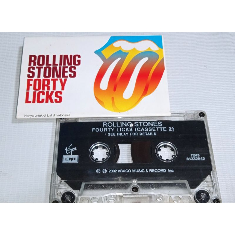 Kaset Tape Original THE ROLLING STONES/Forty Lick#2