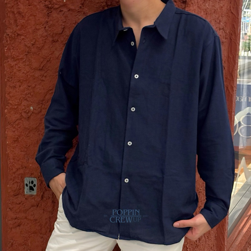 MEN LINEN SHIRT - POPPINCREWUP