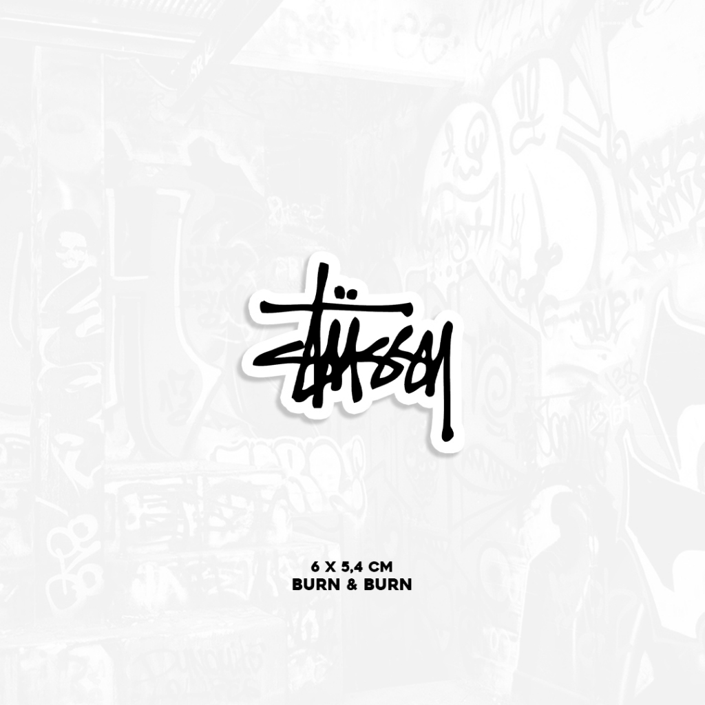 

Stussy Logo | Stiker Satuan | Sticker Vinyl | Stiker Helm | Stiker Tumbler | Stiker Laptop | Stiker Glossy