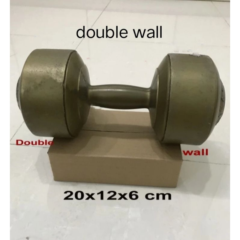 

kardus box Ukuran 20x12x6 cm double wall polos