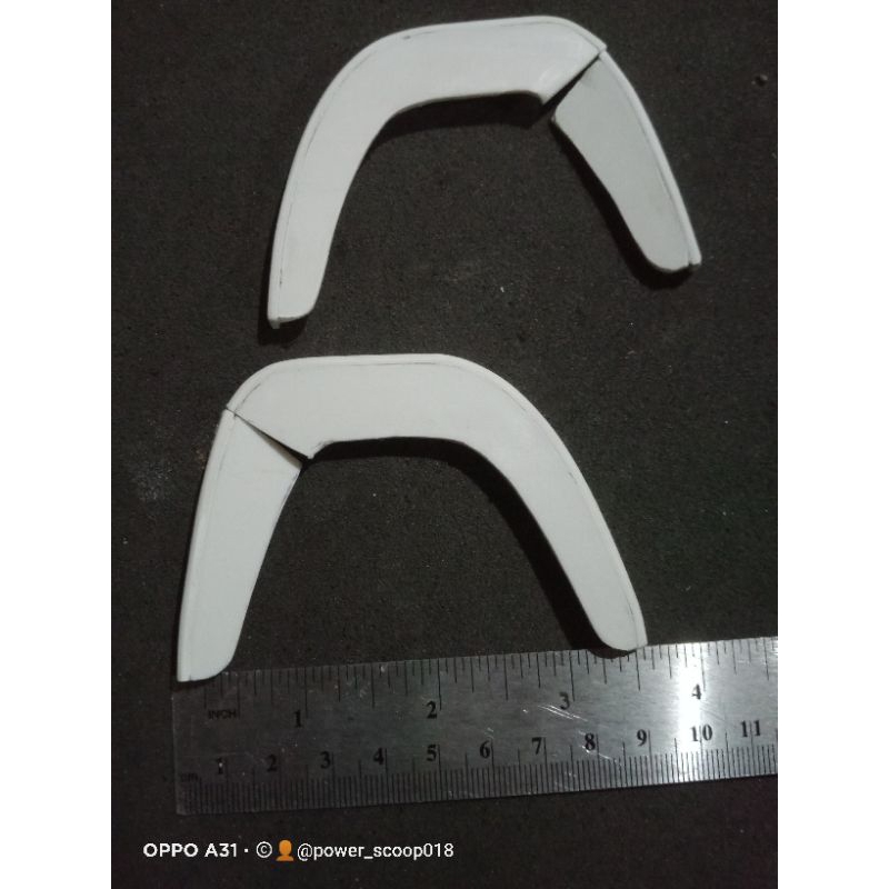 Kaloona.Shop Spakbor Depan Miniatur Truk 1 Set Kanan Dan Kiri Cocok Untuk Roda Diameter 5-7Cm