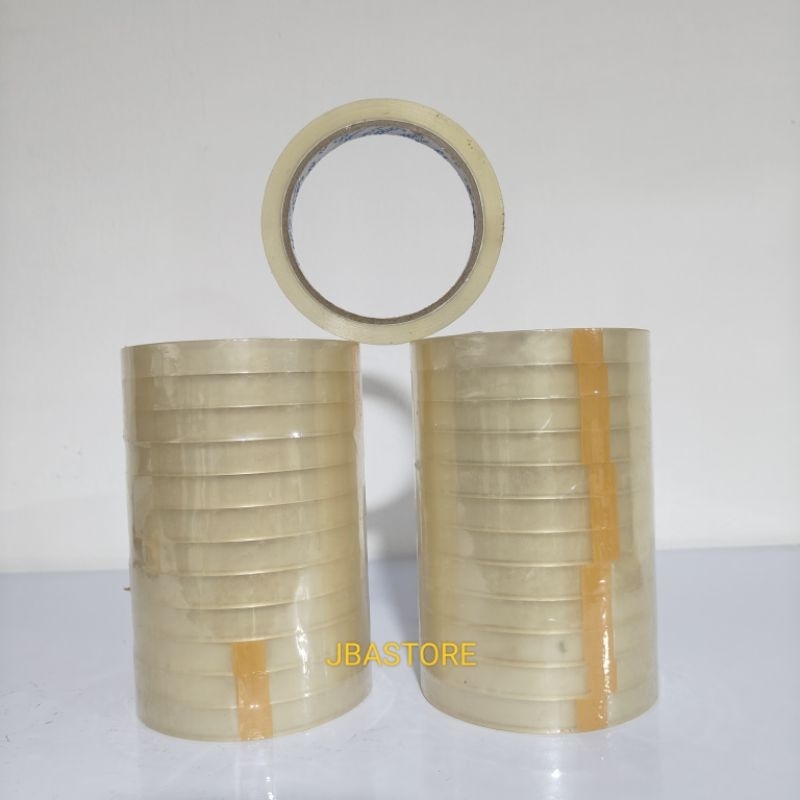 

1 Dus Isolasi Bening Kecil Solatip 1/2 inch 12mm x 72 Yard