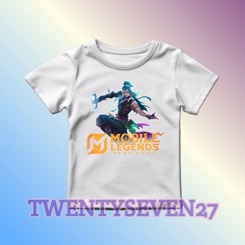 Kaos anak mobile legends hero soyou