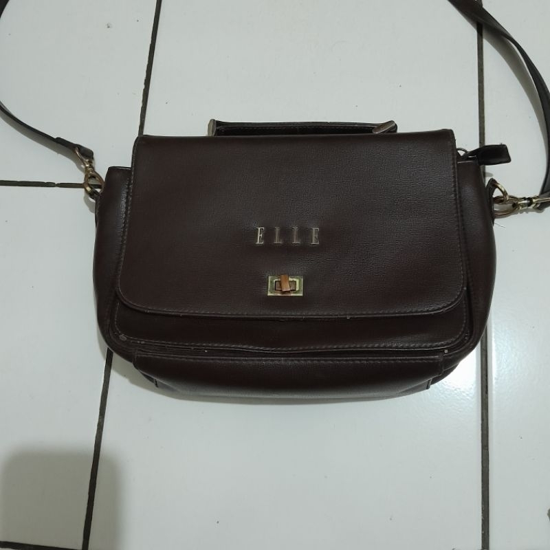 sling bag, Tas Elle Ori preloved bekas