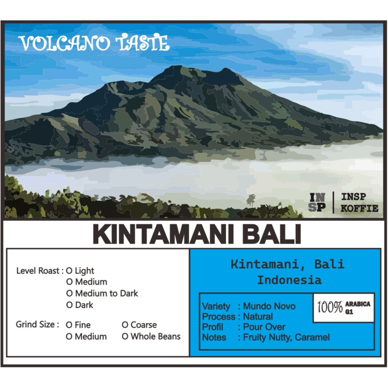 

Kopi Arabika Kintamani 250 gram