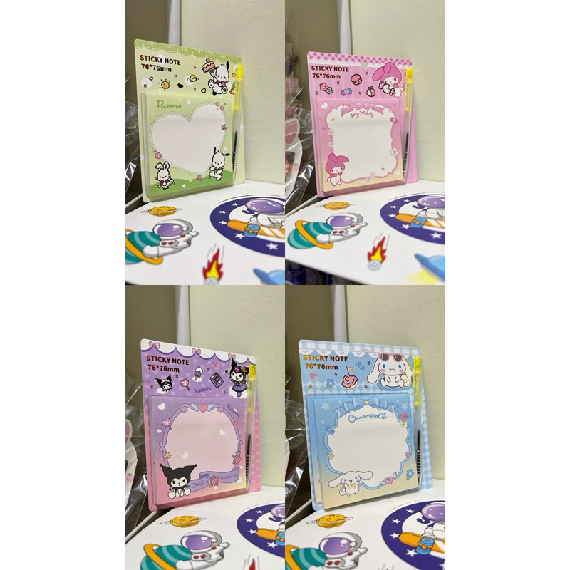 

Sticky Note plus Pena Sanrio