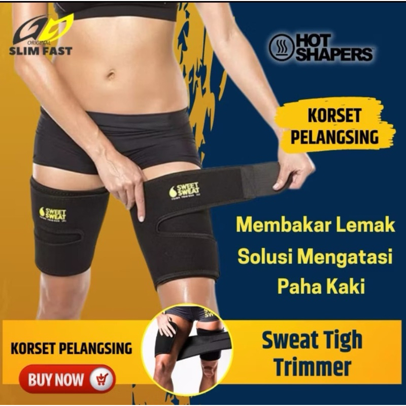 KORSET DEKER PAHA PELANGSING PENGECIL PAHA PRIA WANITA SH16