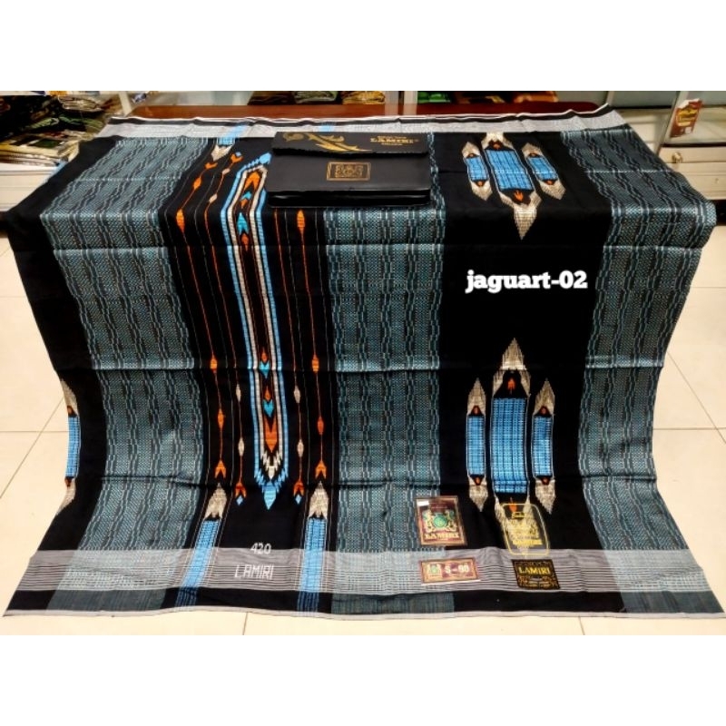 Sarung LAMIRI 420 Full Sutra Motif Songket Jacquard