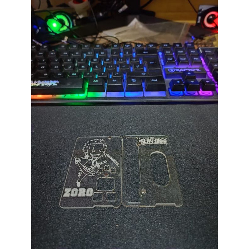 

Kerajinan akrilik bening tipe zoro pulse v2 (real pict)