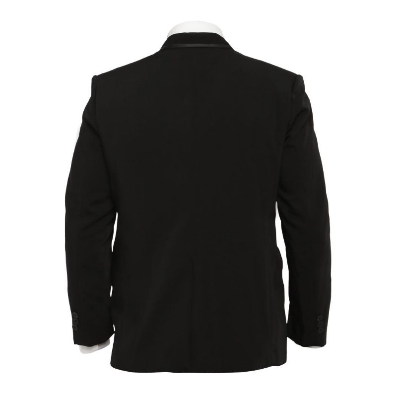 Promo Terbaru Jas Wisuda Blazer Pria Hitam List Pinggir Jas Polos Jas Formal Jas Pengantin Nikah Jas