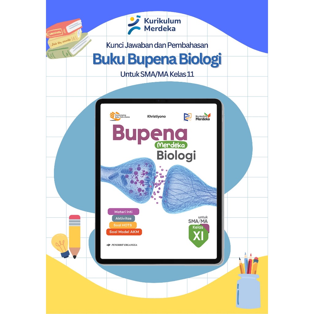 (FlLE) Kunci Jawaban Bupena Biologi Kelas 11 SMA Disertai Pembahasan