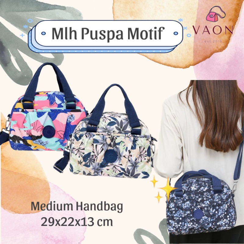 Tas Medium Handbag Mulanhu Puspa Tas Tenteng Import Fashion Kekinian Wanita Cewek