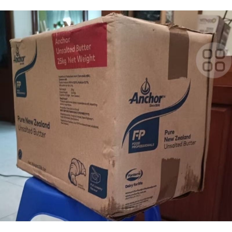 

Anchor Unsalted 25kg, ED 2026