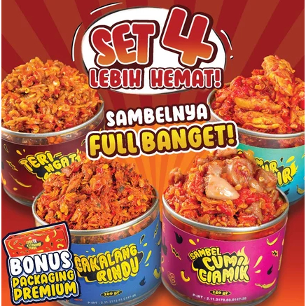 

Paket Kerjasama Mr. Yangun (Set 4)-Eat Sambel