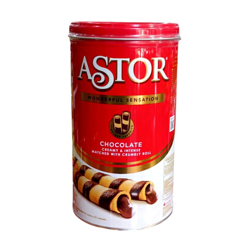 

ASTOR Wafer Stick Cokelat 330 Gram - wafer stick kualitas premium