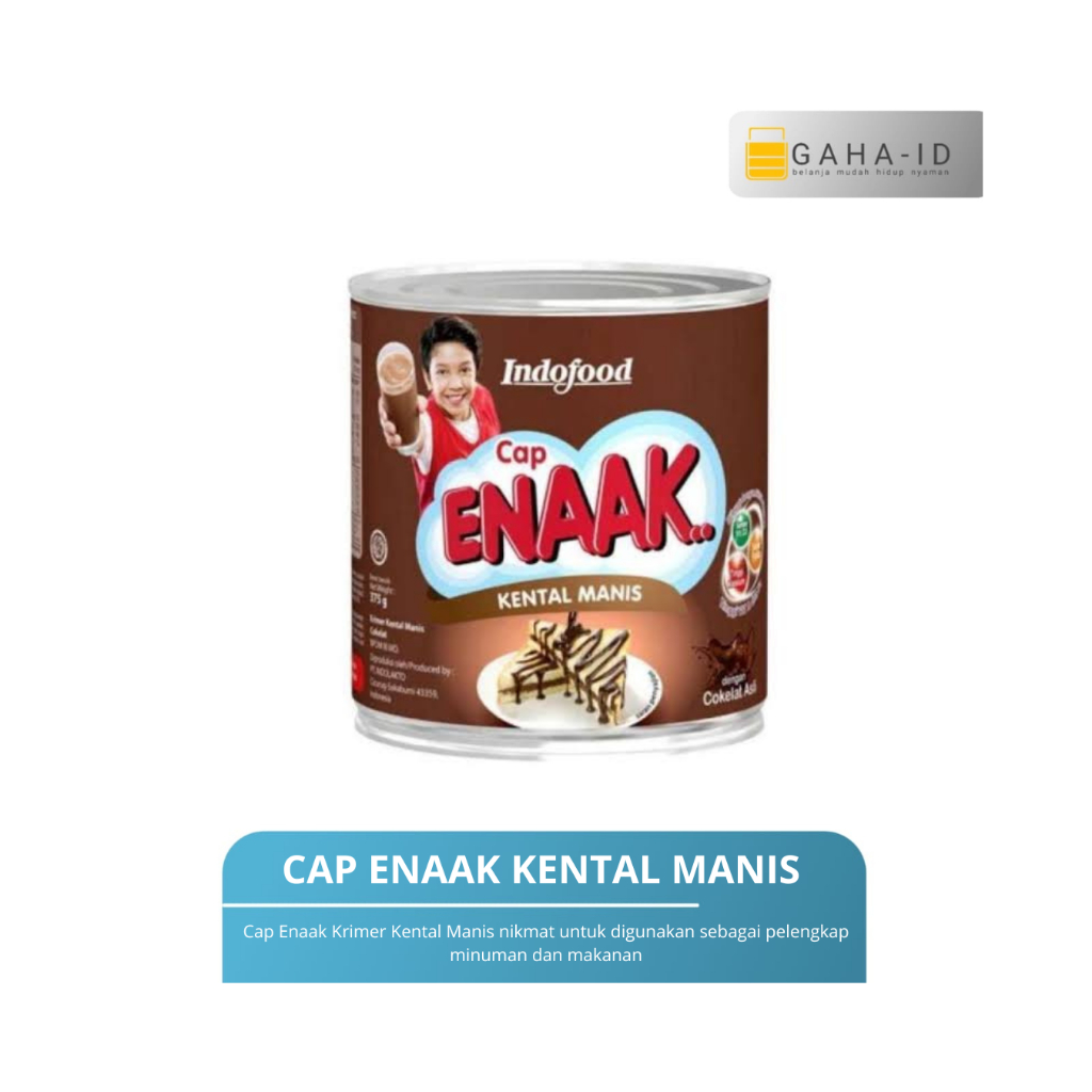 

Cap enaak kental Manis putih coklat