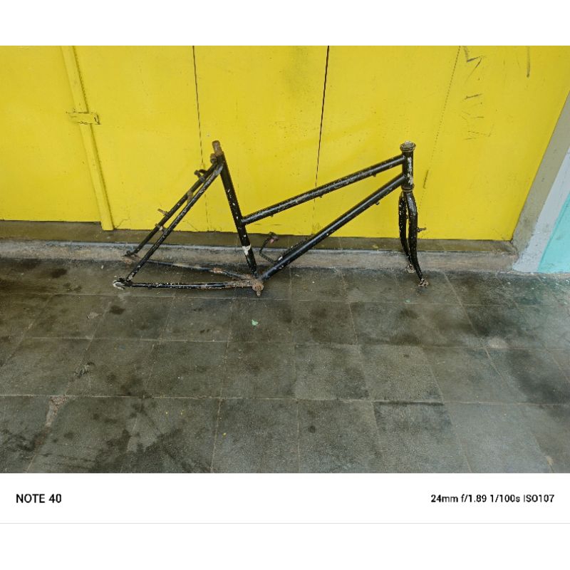 framefork sepeda federal lady 26 original antiq