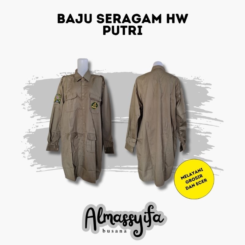 BAJU HW SERAGAM SEKOLAH SD, SMP, SMA MUHAMMADIYAH PEREMPUAN