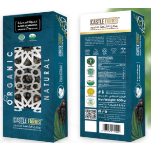 

KURMA AJWA PREMIUM ORGANIC CASTLE FARM 500 GR