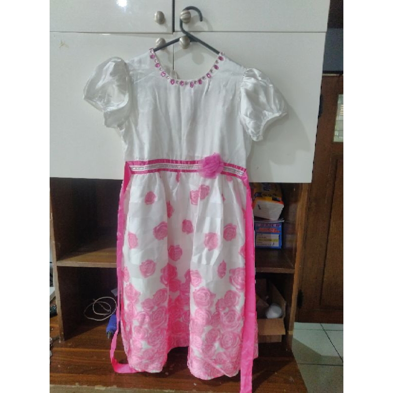 DRESS ANAK PRETTY GIRL utk usia 9-10 thn ( BARU)