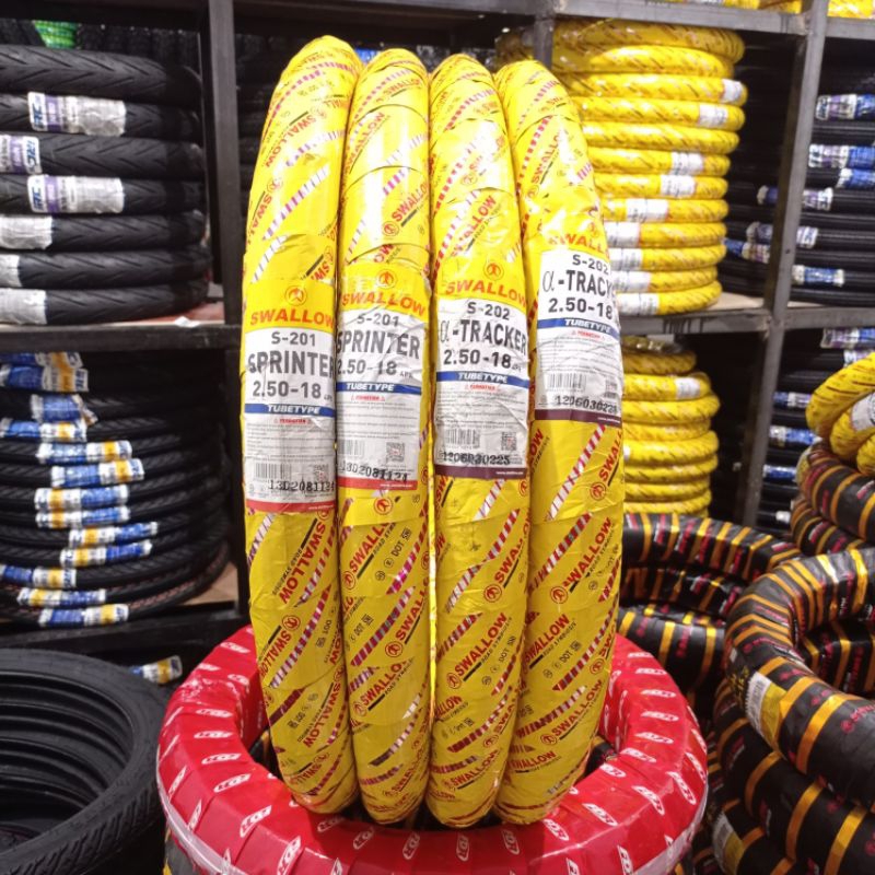 BAN SWALLOW ((NON TUBLES)) RING 18-250 SPRINTER/TRACKER ORIGINAL 100%