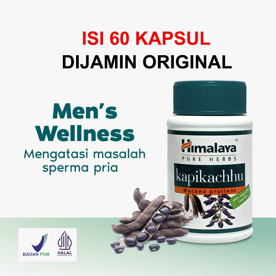 Himalaya Kapikachhu 60 Kapsul / Suplemen Herbal Kapikachu