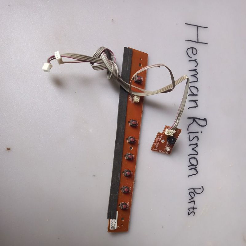 tombol+sensor tv polytron 24d123